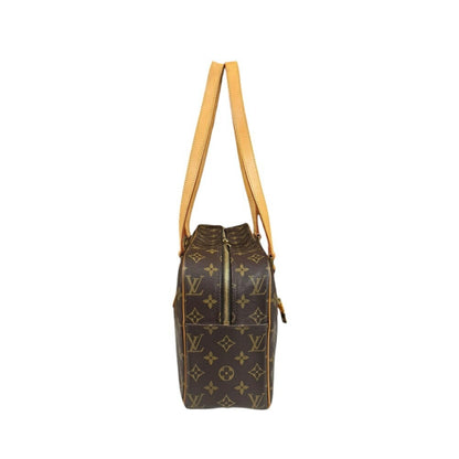 Louis Vuitton Cite, Brown, Canvas, shoulder