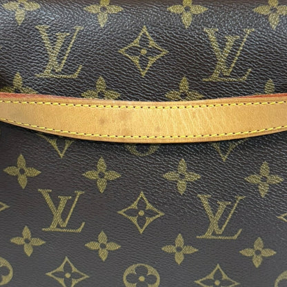 Louis Vuitton Cite, Brown, Canvas, shoulder