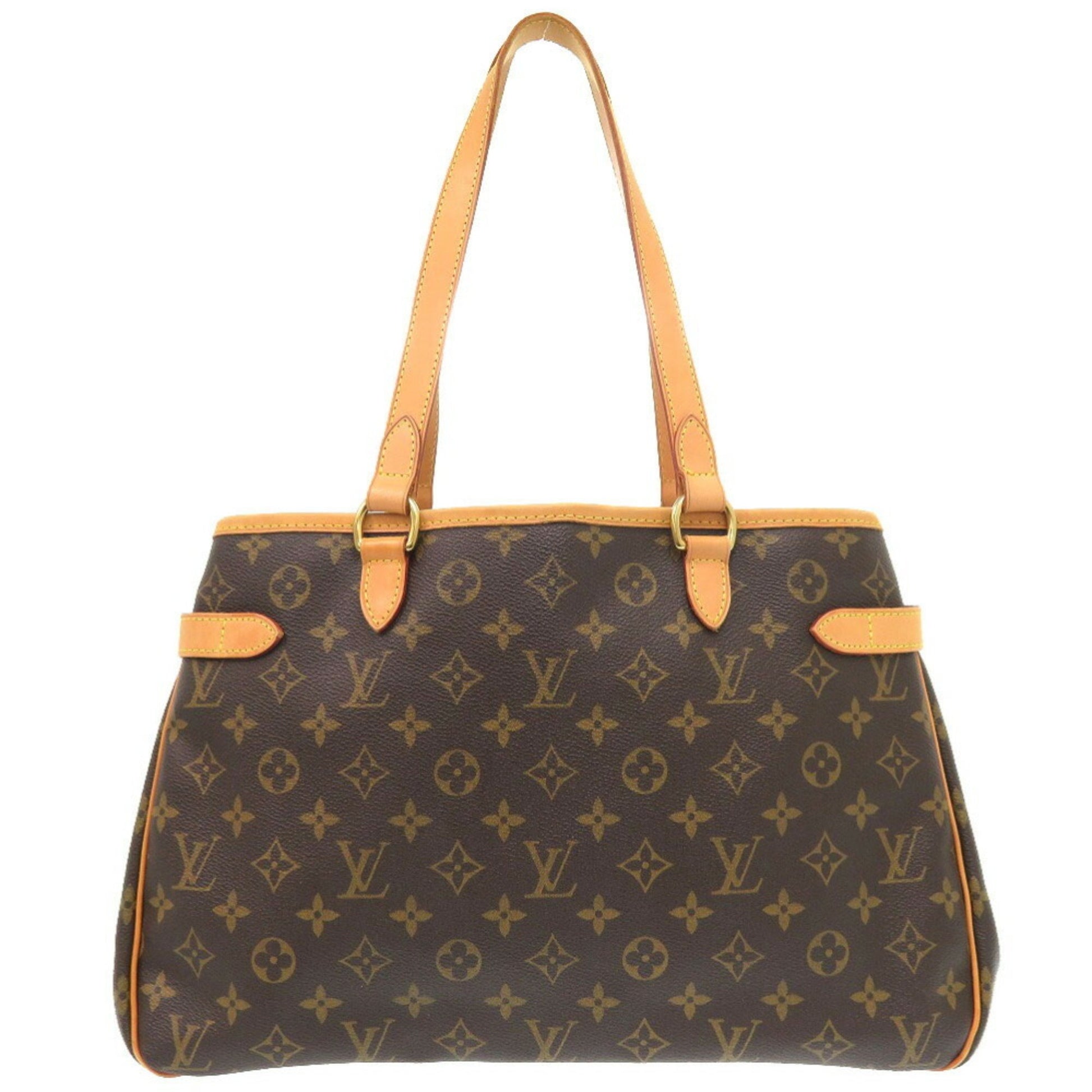 Louis Vuitton Batignolles, Brown, Canvas, tote