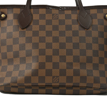 Louis Vuitton Neverfull PM, Brown, Canvas, tote