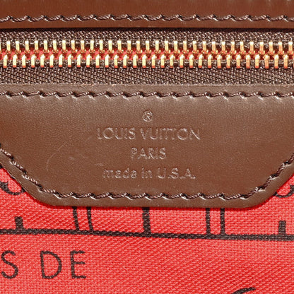 Louis Vuitton Neverfull PM, Brown, Canvas, tote