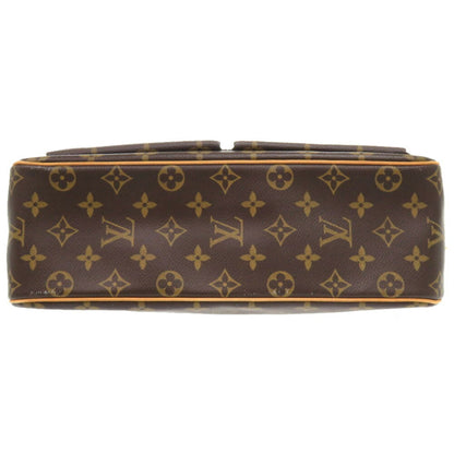 Louis Vuitton Viva Cité, Brown, Canvas, shoulder