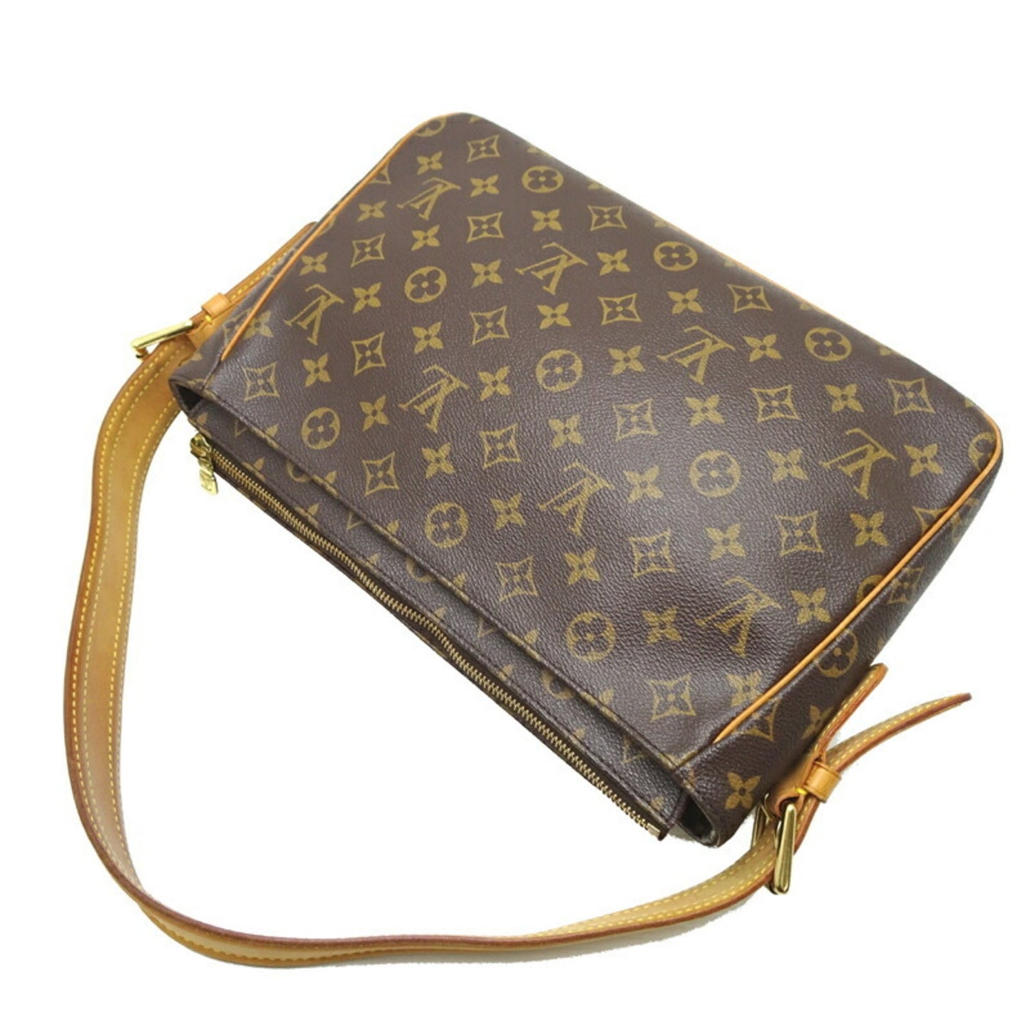 Louis Vuitton Viva Cité, Brown, Canvas, shoulder