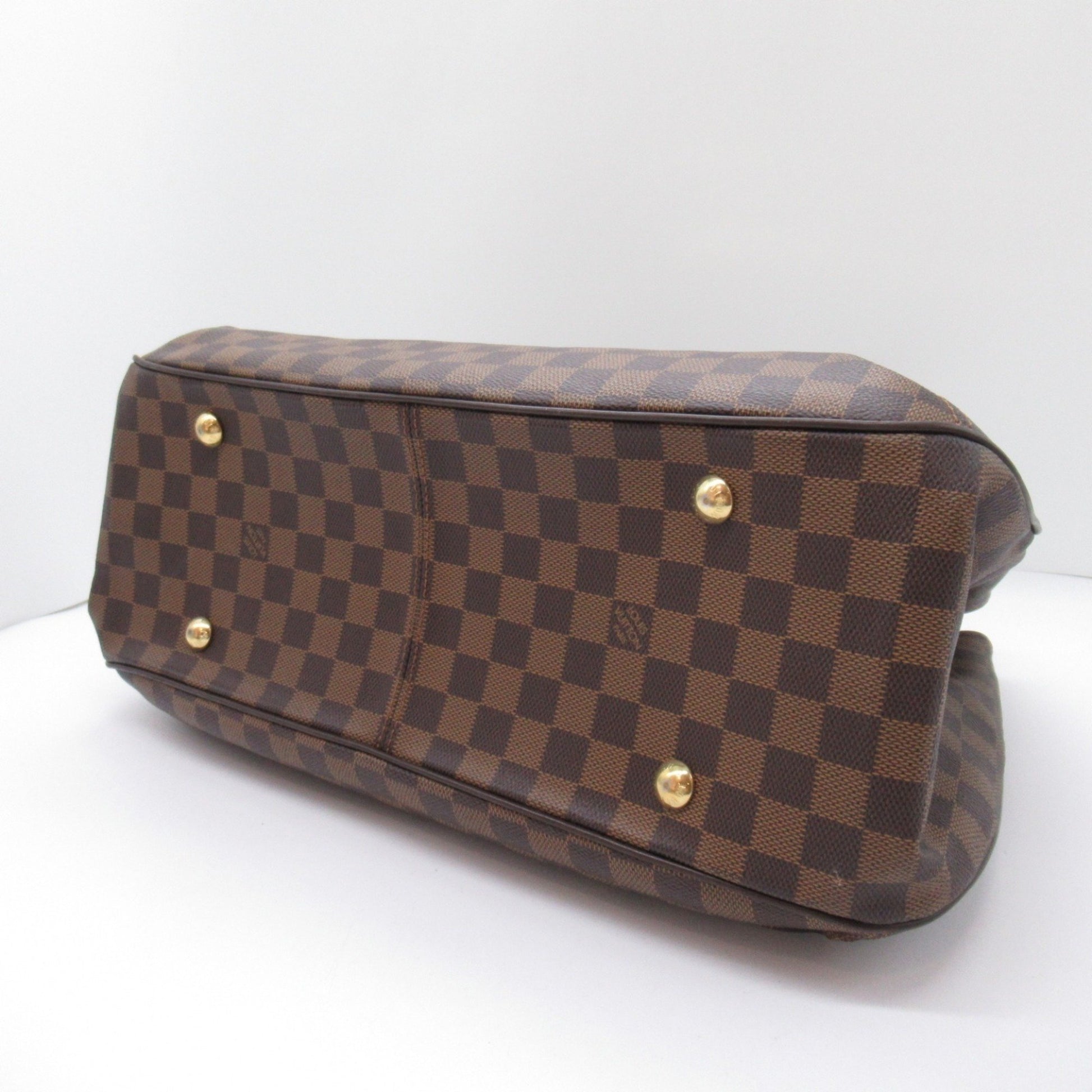 Louis Vuitton Greet, Brown, Canvas, tote