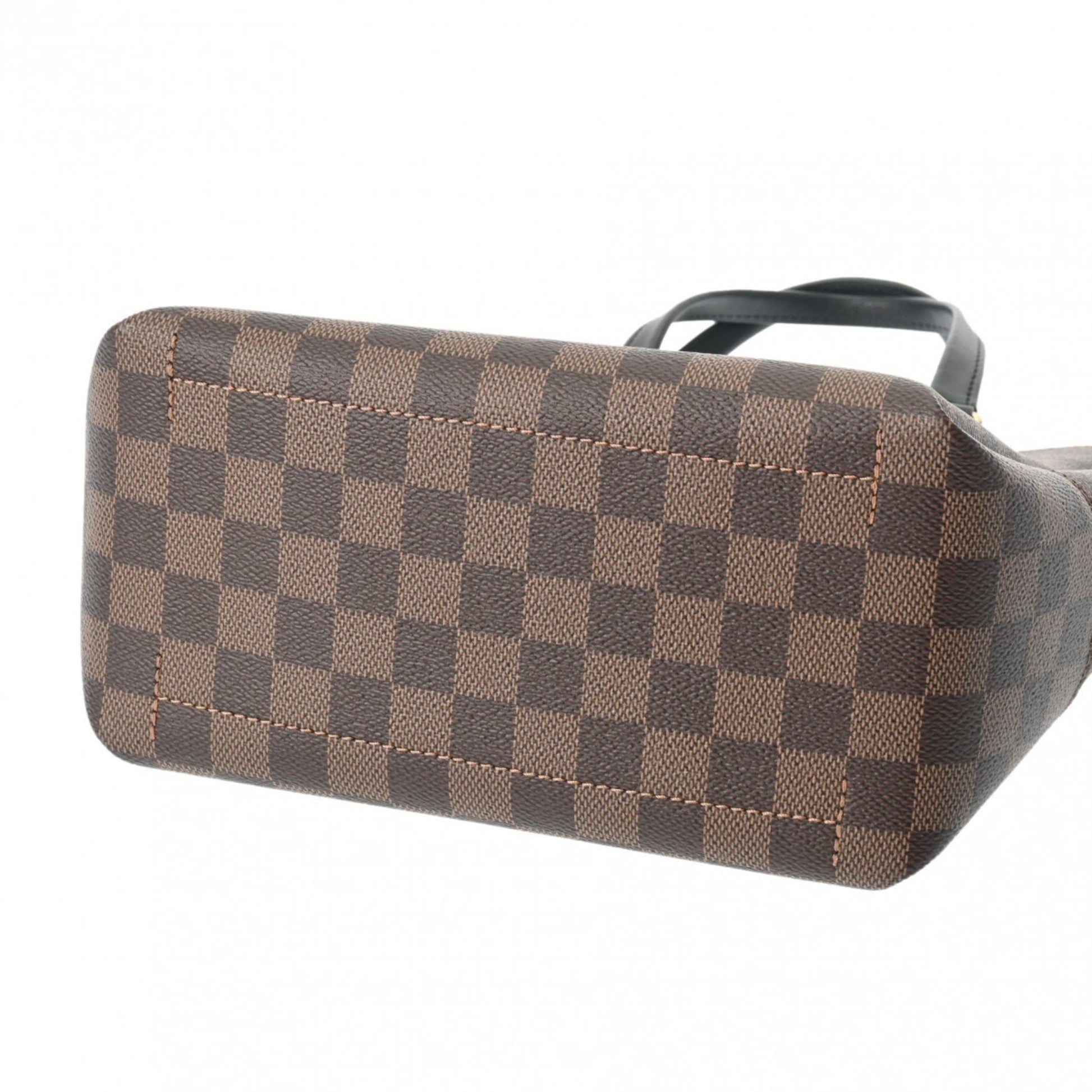 Louis Vuitton BELMONT, Brown, Canvas, handbag