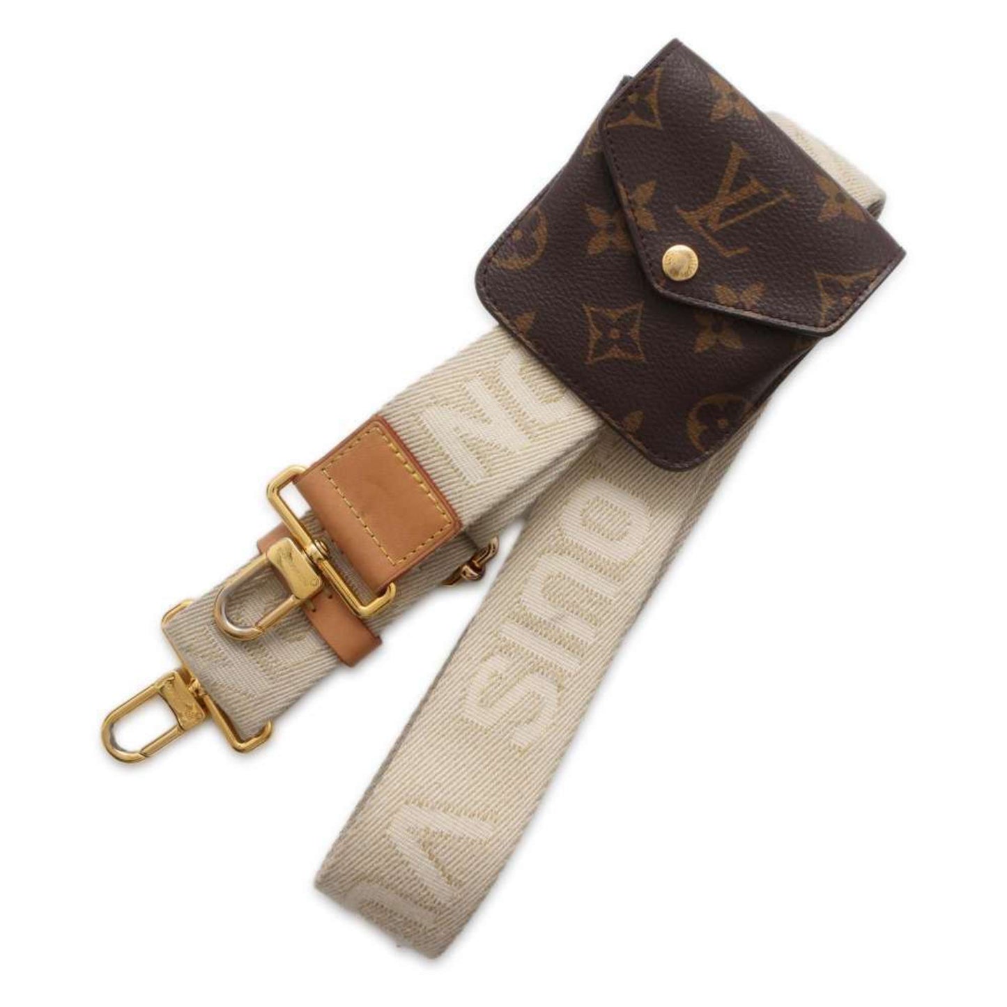 Louis Vuitton Utility, Brown, Canvas, shoulder