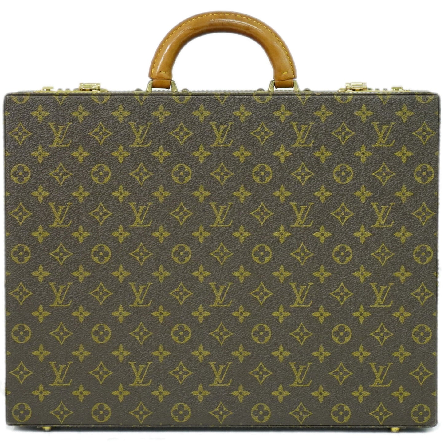 Louis Vuitton Diplomate, Brown, Canvas, briefcase