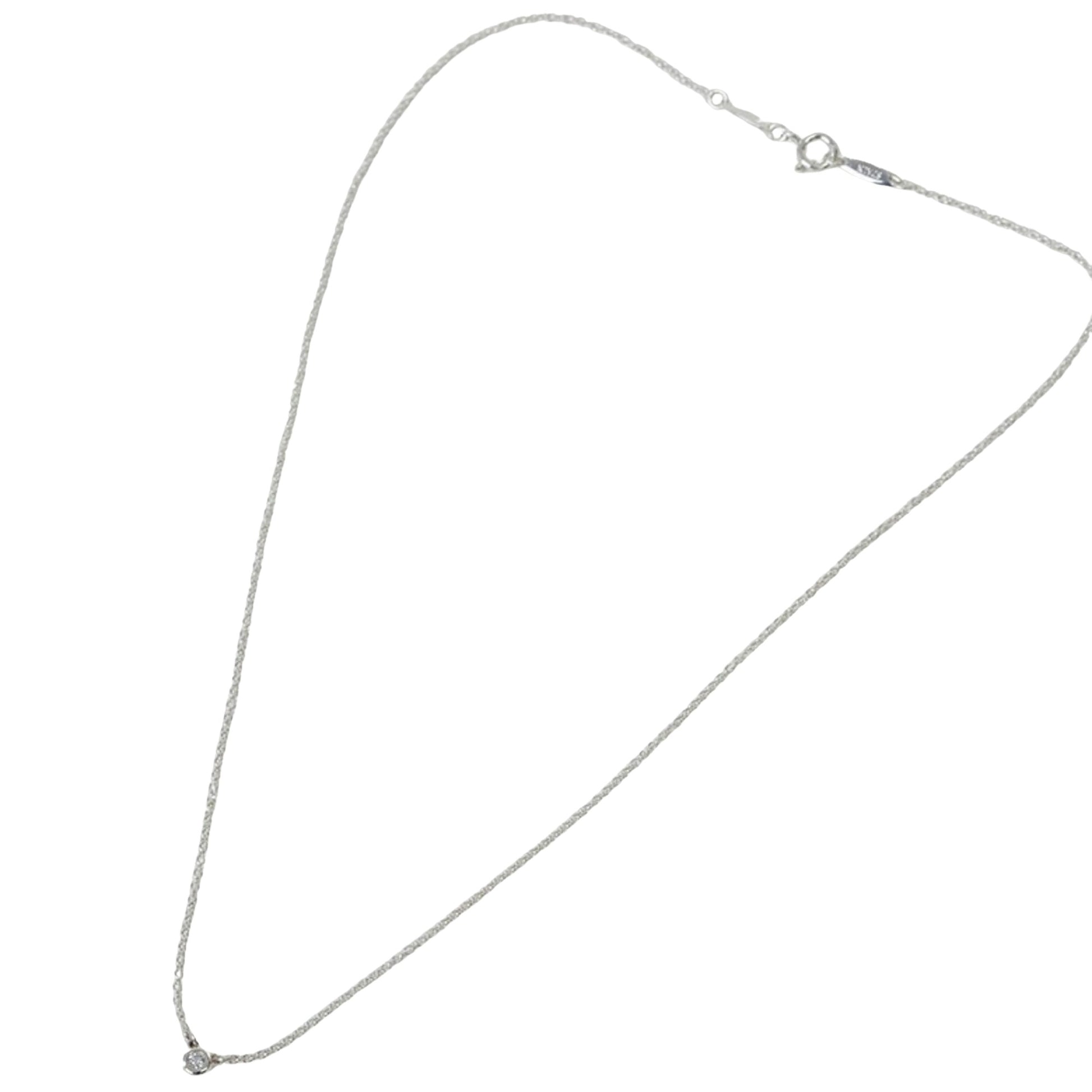 Tiffany & Co By the yard, Silver, Silver, necklace