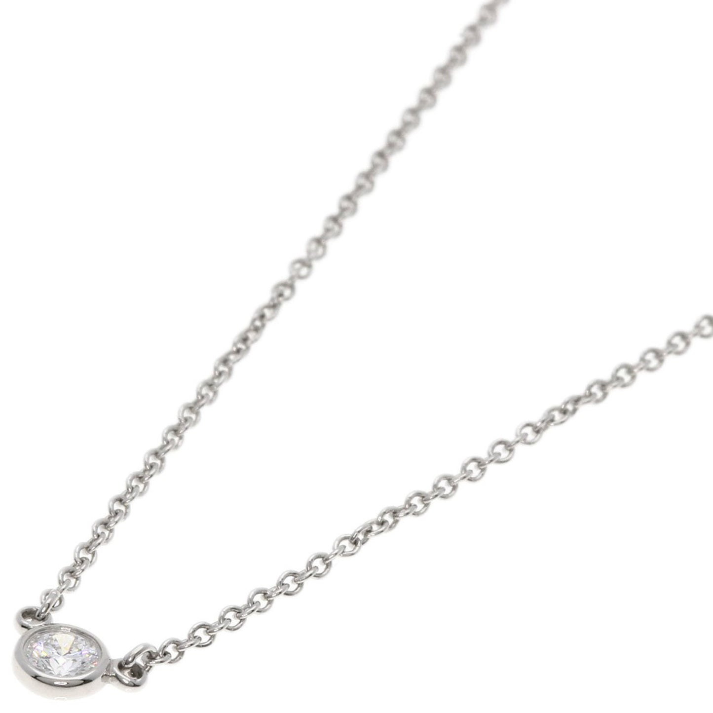 Tiffany & Co By the yard, Silver, Platinum, necklace