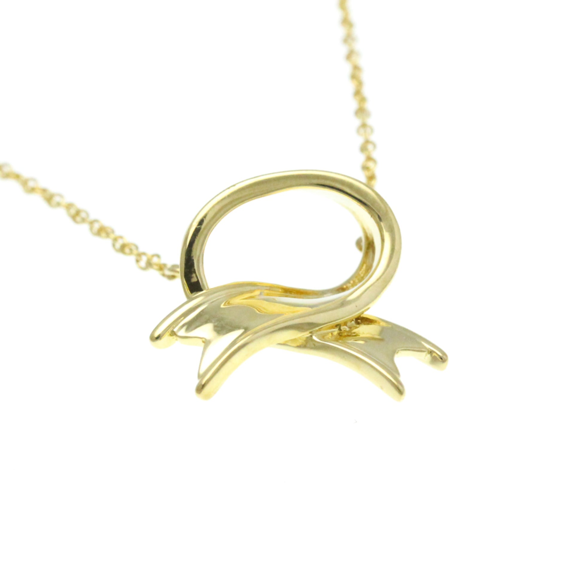 Tiffany & Co Tiffany ribbon, Gold, Yellow Gold, necklace