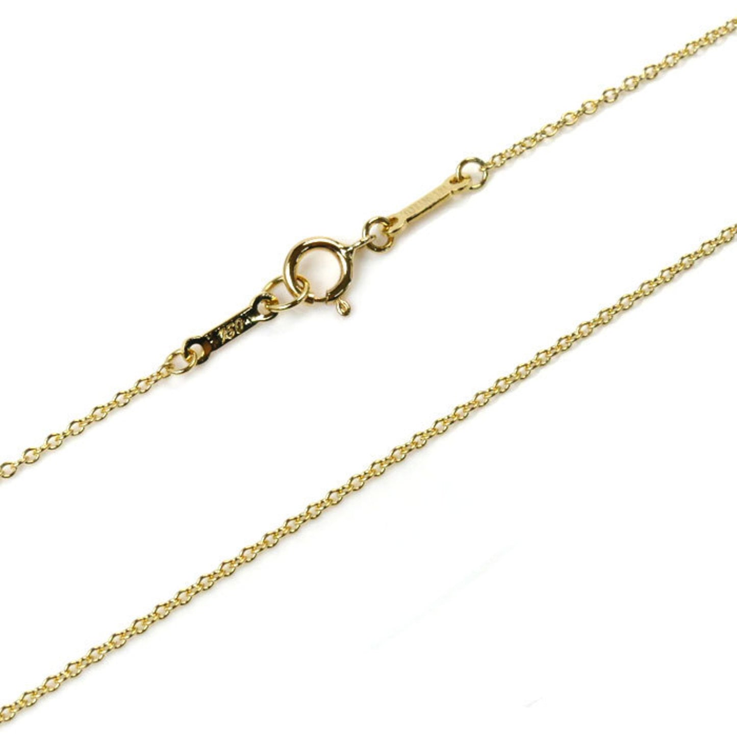 Tiffany & Co Open Heart, Gold, Yellow Gold, necklace