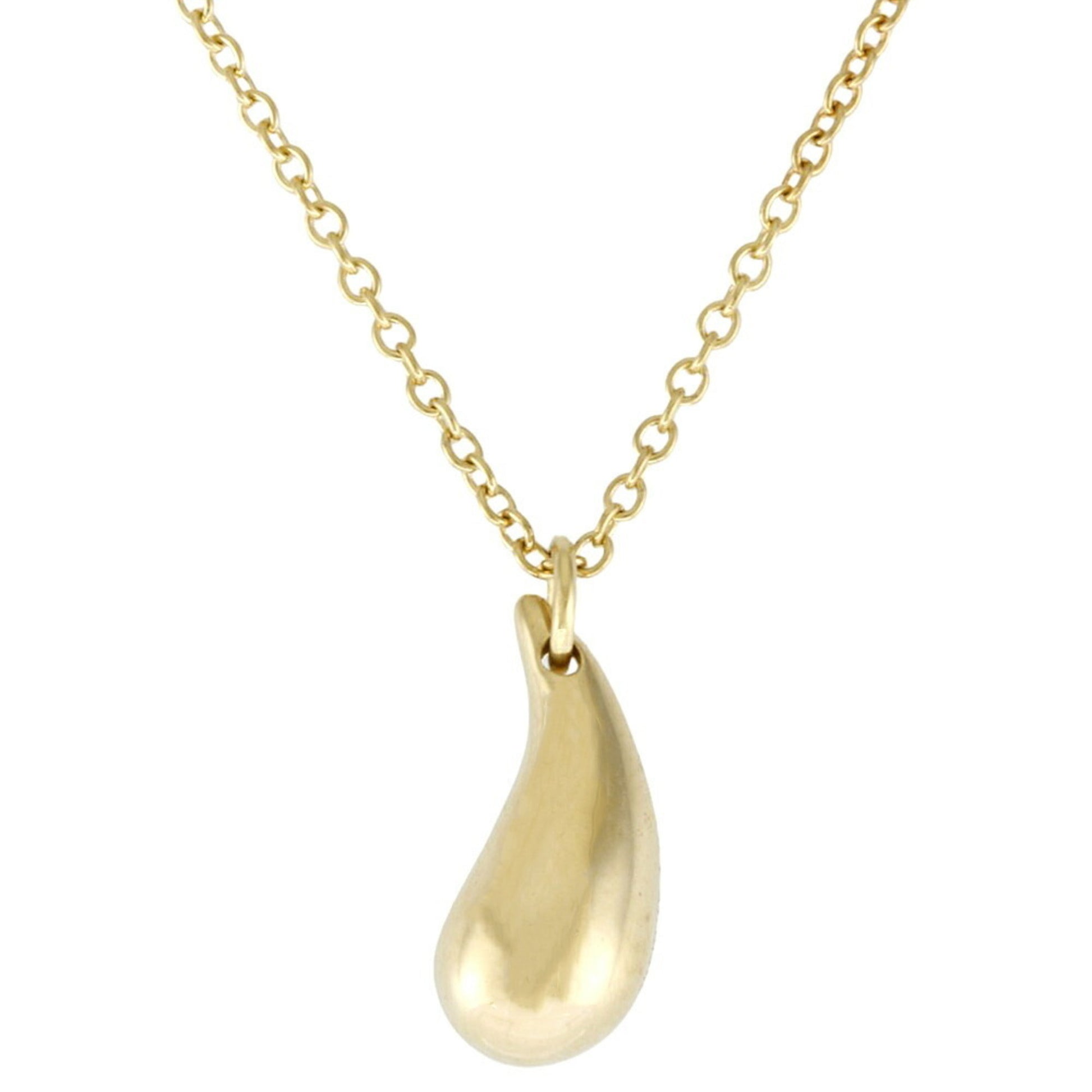 Tiffany & Co Teardrop, Gold, Yellow Gold, necklace