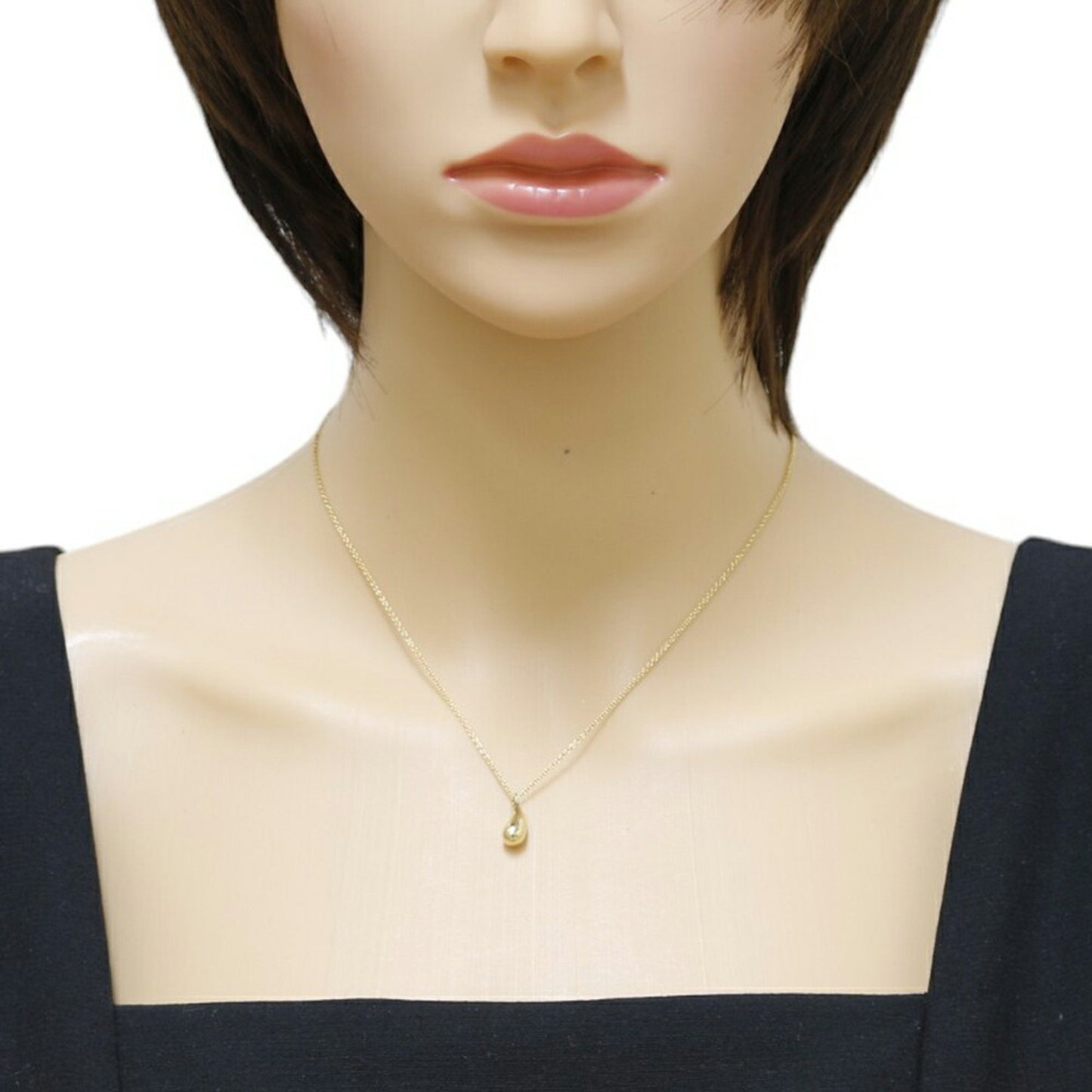 Tiffany & Co Teardrop, Gold, Yellow Gold, necklace