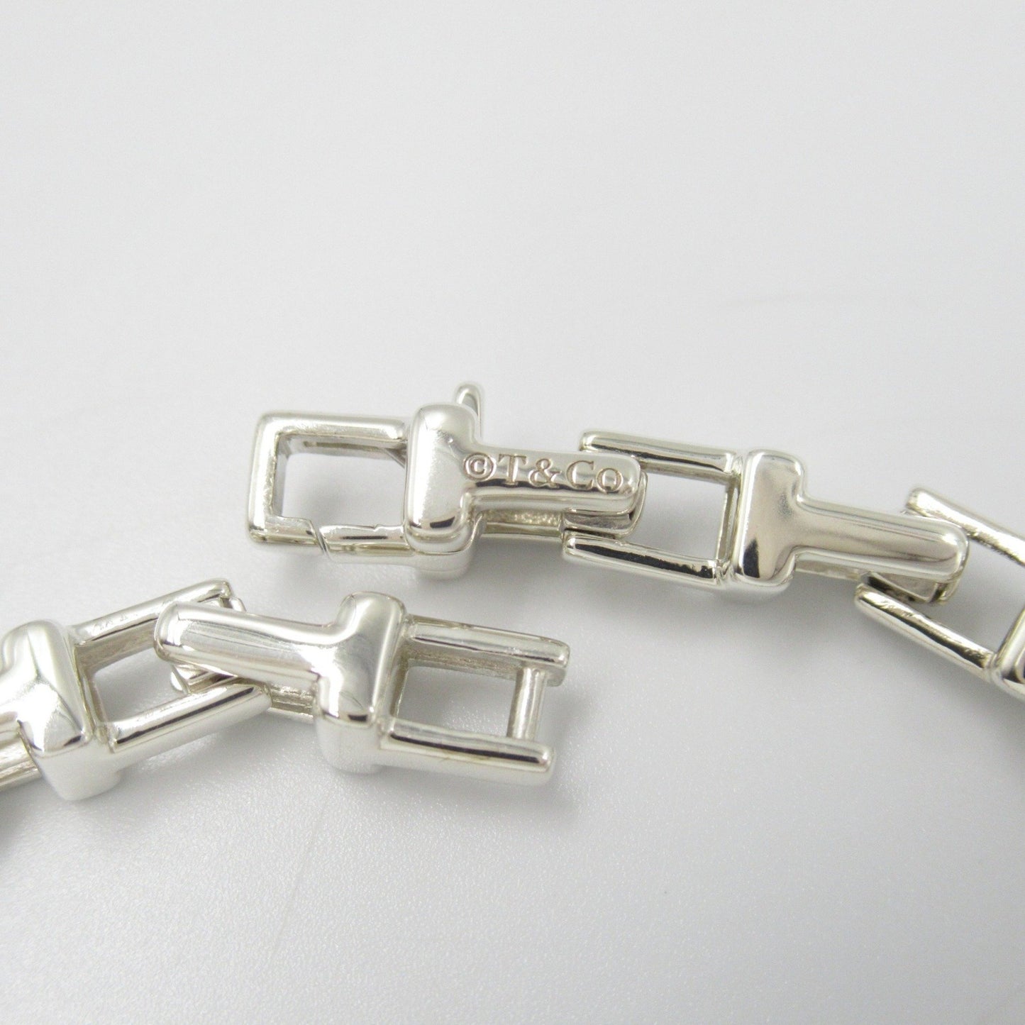 Tiffany & Co T, Silver, Silver, bracelet