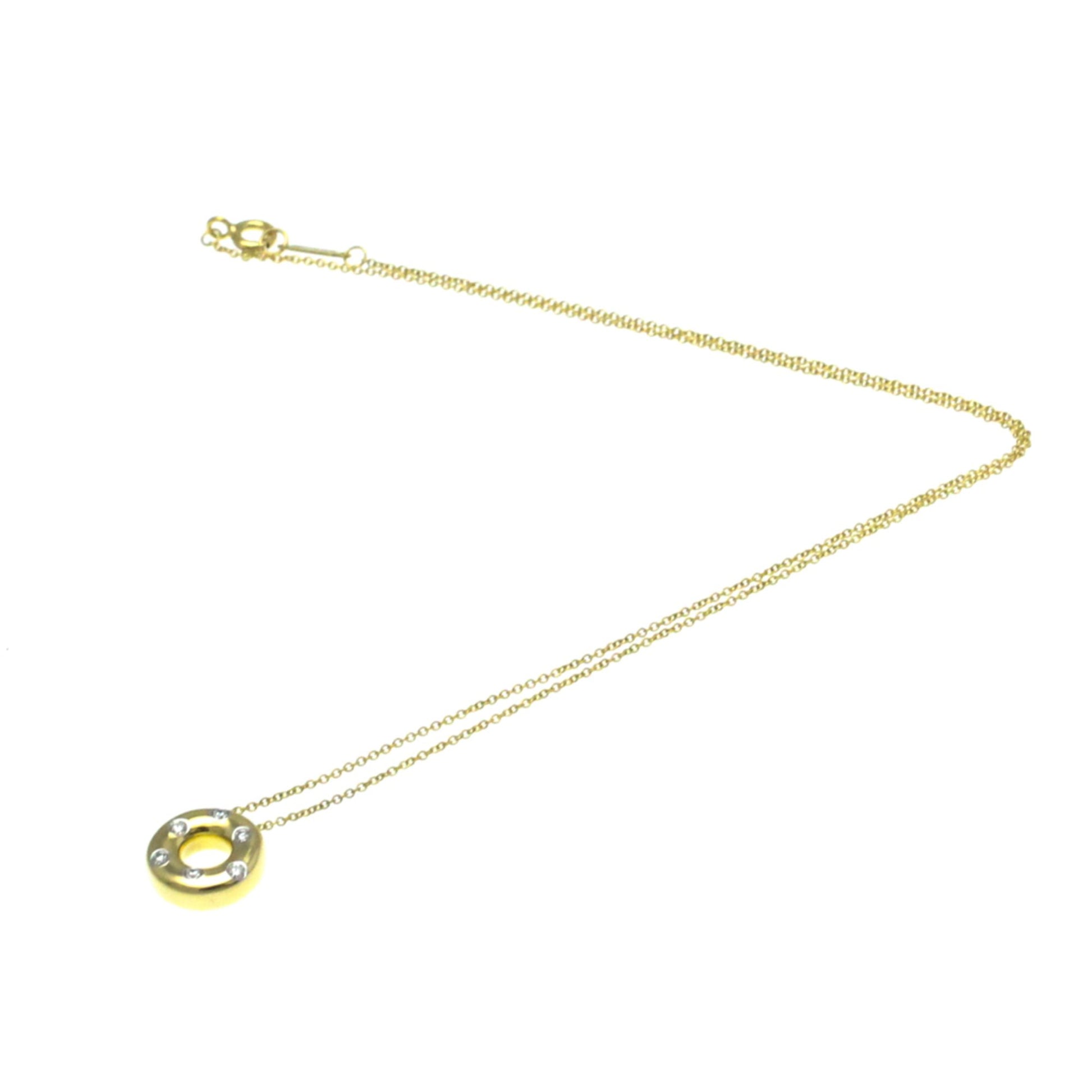 Tiffany & Co Dots, Gold, Yellow Gold, necklace