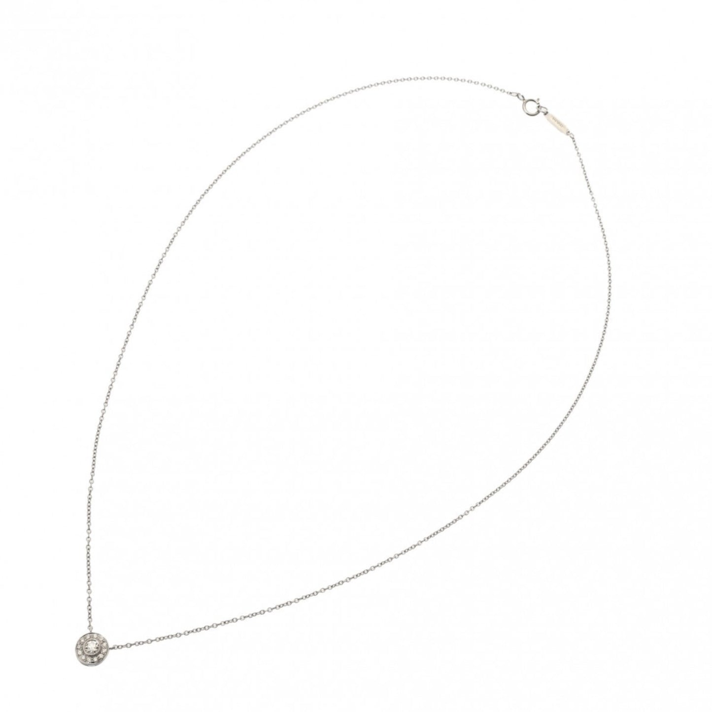 Tiffany & Co Circlet, Silver, Platinum, necklace