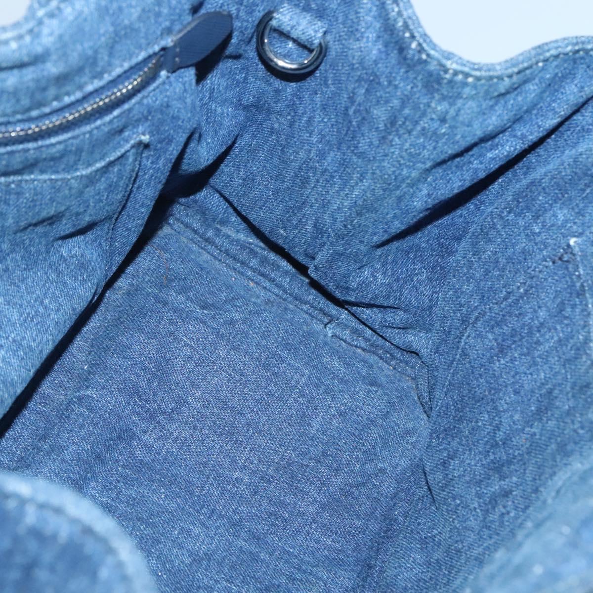 Prada Canapa, Blue, Denim - Jeans, tote