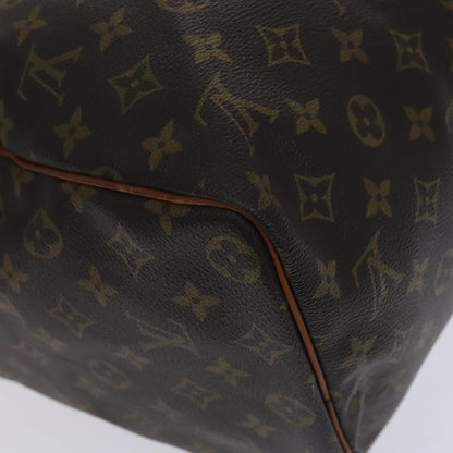 Louis Vuitton Keepall 45, Brown, Canvas, travel