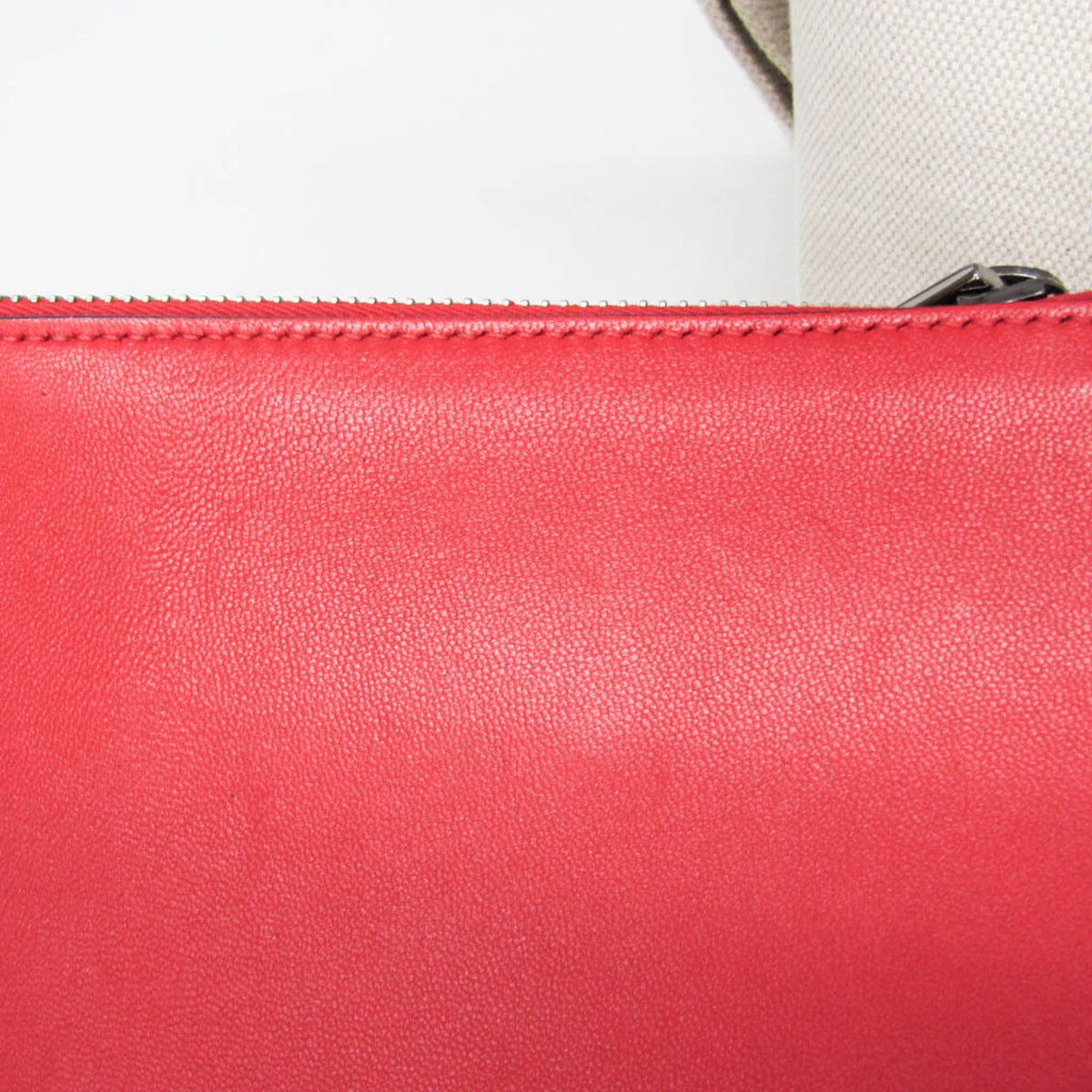Valentino Garavani Atelier 01 Studded Canvas, Red, Canvas, Tote Bag