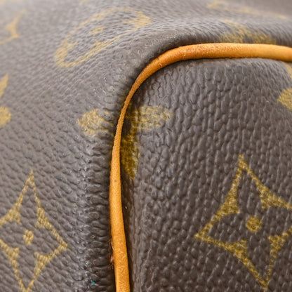 Louis Vuitton Keepall Monogram Canvas, Brown, Canvas, Travel Bag