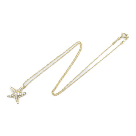 Tiffany & Co Starfish, Gold, Yellow Gold, necklace