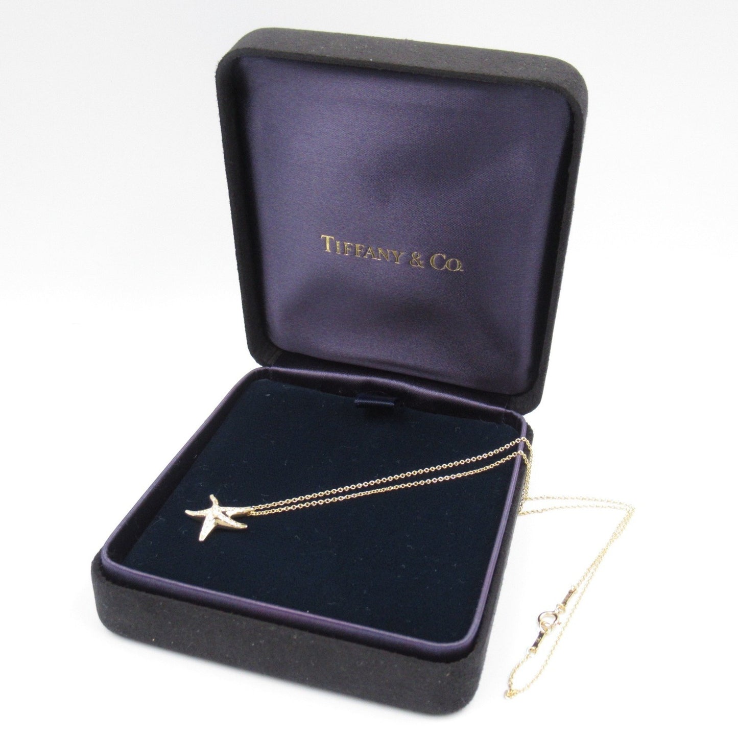 Tiffany & Co Starfish, Gold, Yellow Gold, necklace