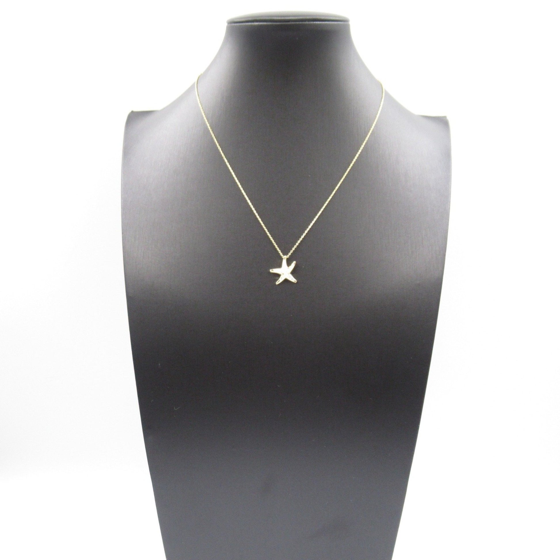 Tiffany & Co Starfish, Gold, Yellow Gold, necklace