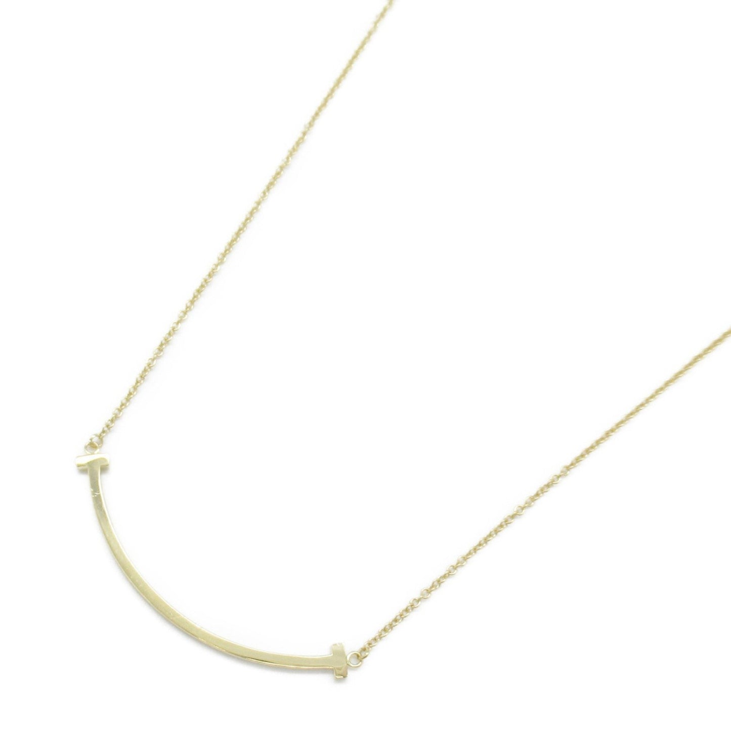 Tiffany & Co Smile, Gold, Yellow Gold, necklace