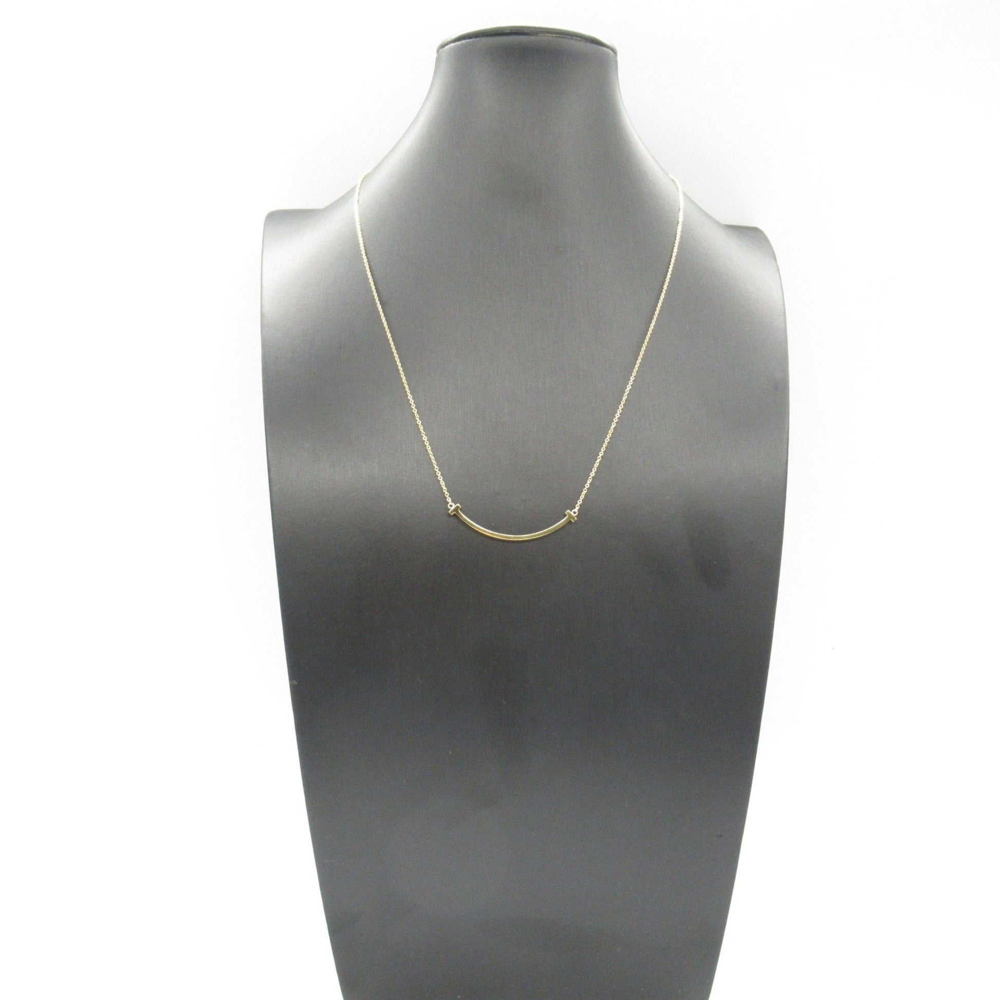 Tiffany & Co Smile, Gold, Yellow Gold, necklace