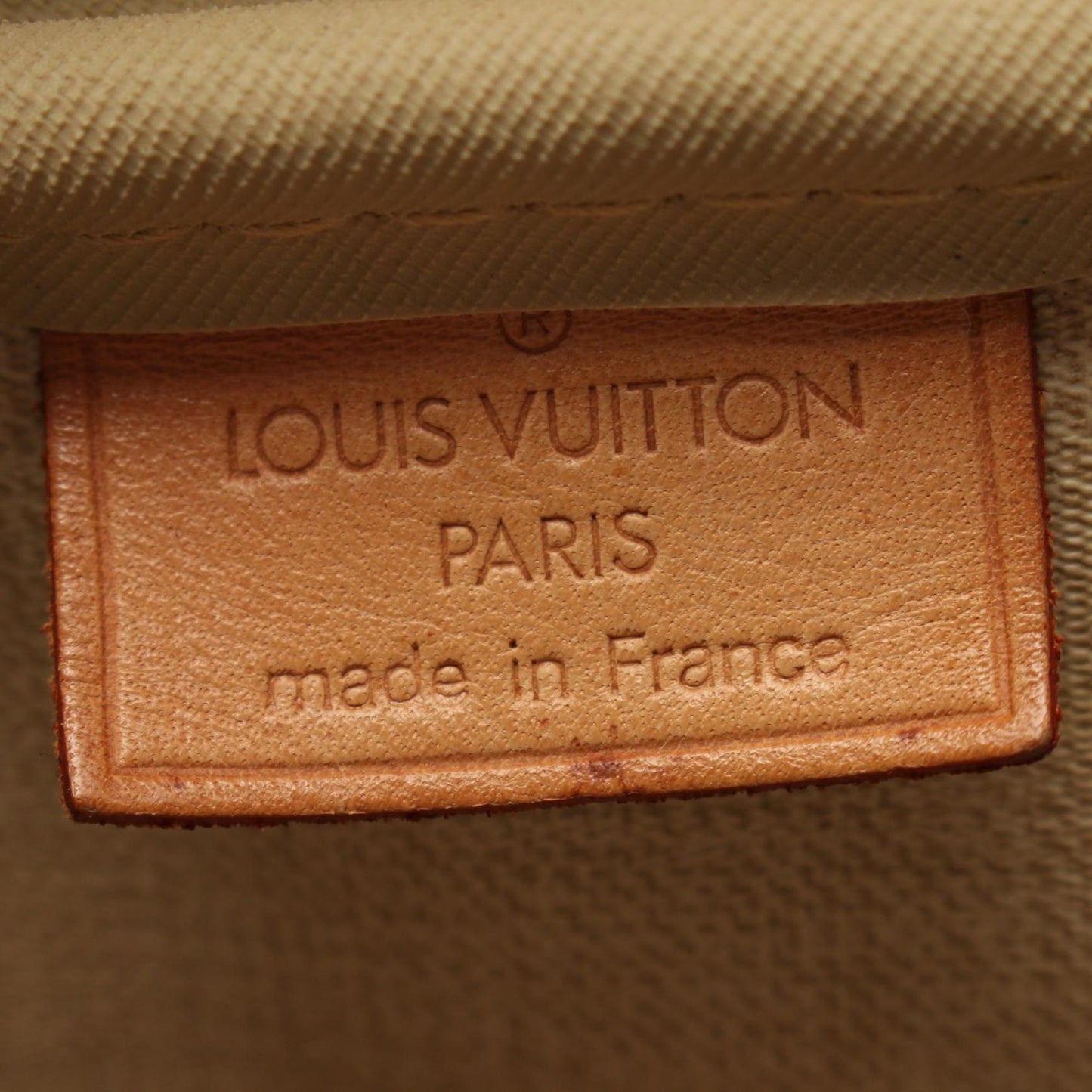 Louis Vuitton Deauville, Brown, Canvas, handbag