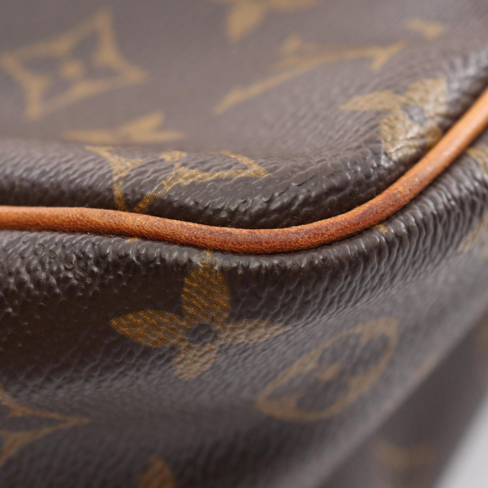 Louis Vuitton Deauville, Brown, Canvas, handbag