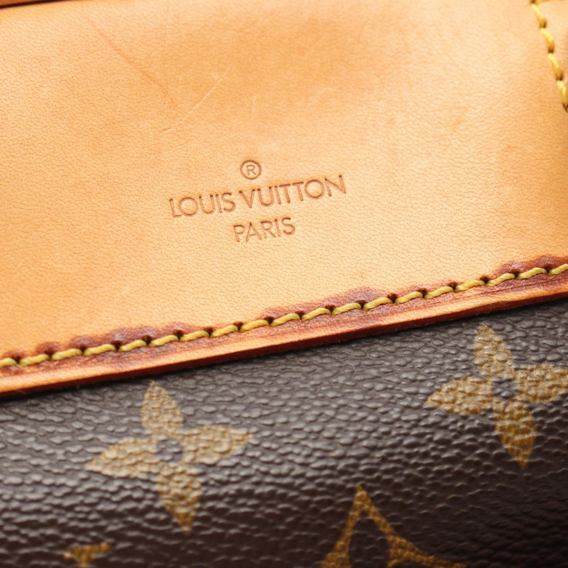 Louis Vuitton Deauville, Brown, Canvas, handbag