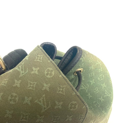 Louis Vuitton Montsouris GM, Khaki, Canvas, backpack