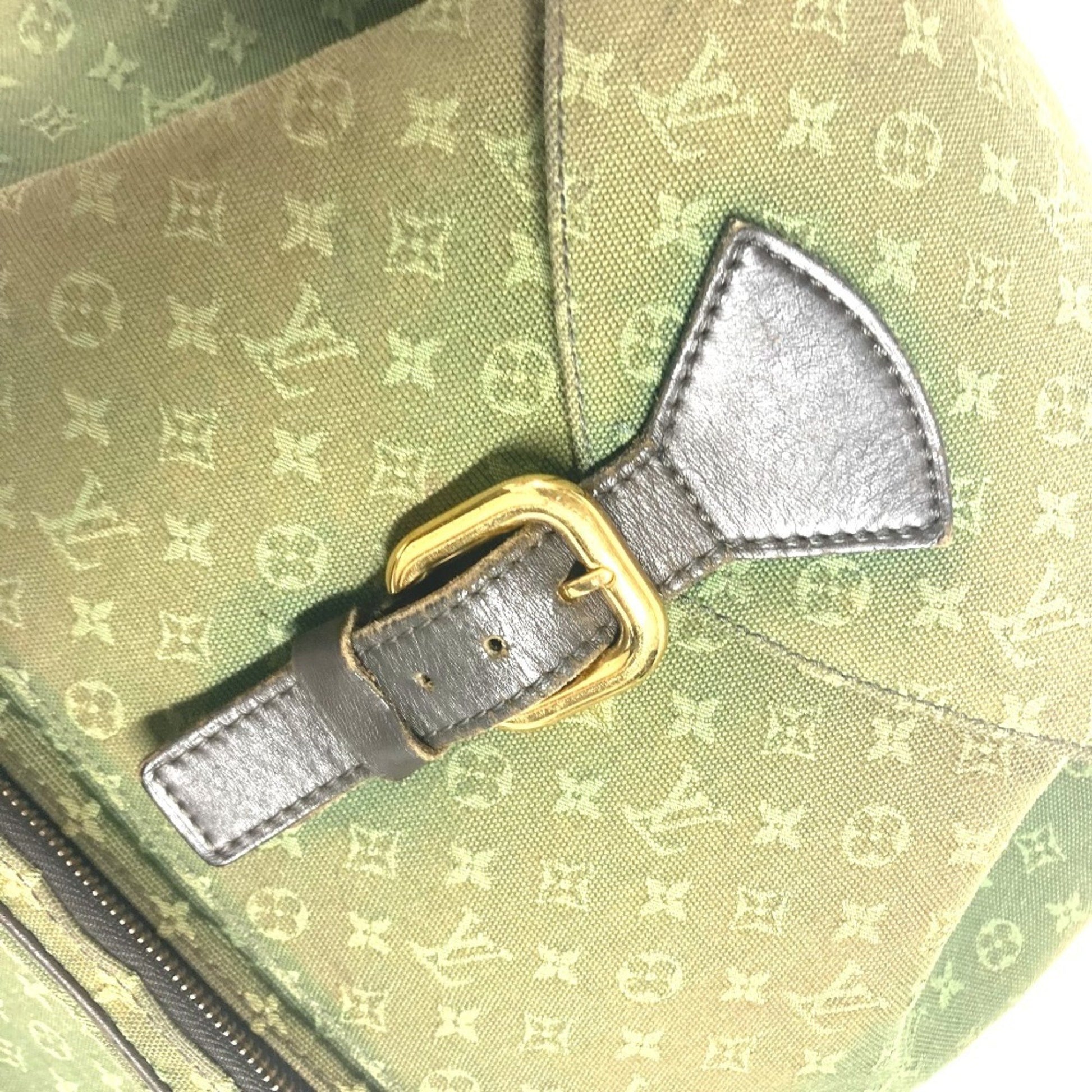 Louis Vuitton Montsouris GM, Khaki, Canvas, backpack