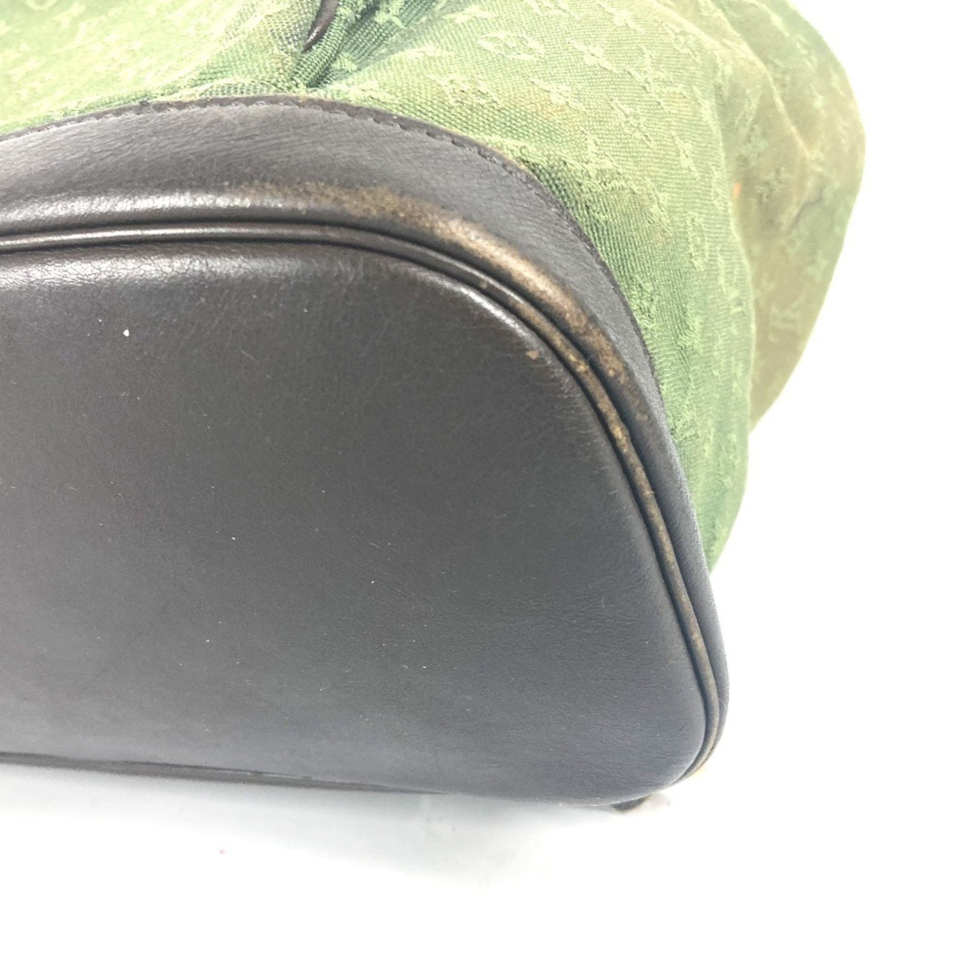 Louis Vuitton Montsouris GM, Khaki, Canvas, backpack