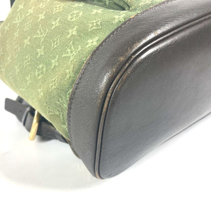 Louis Vuitton Montsouris GM, Khaki, Canvas, backpack