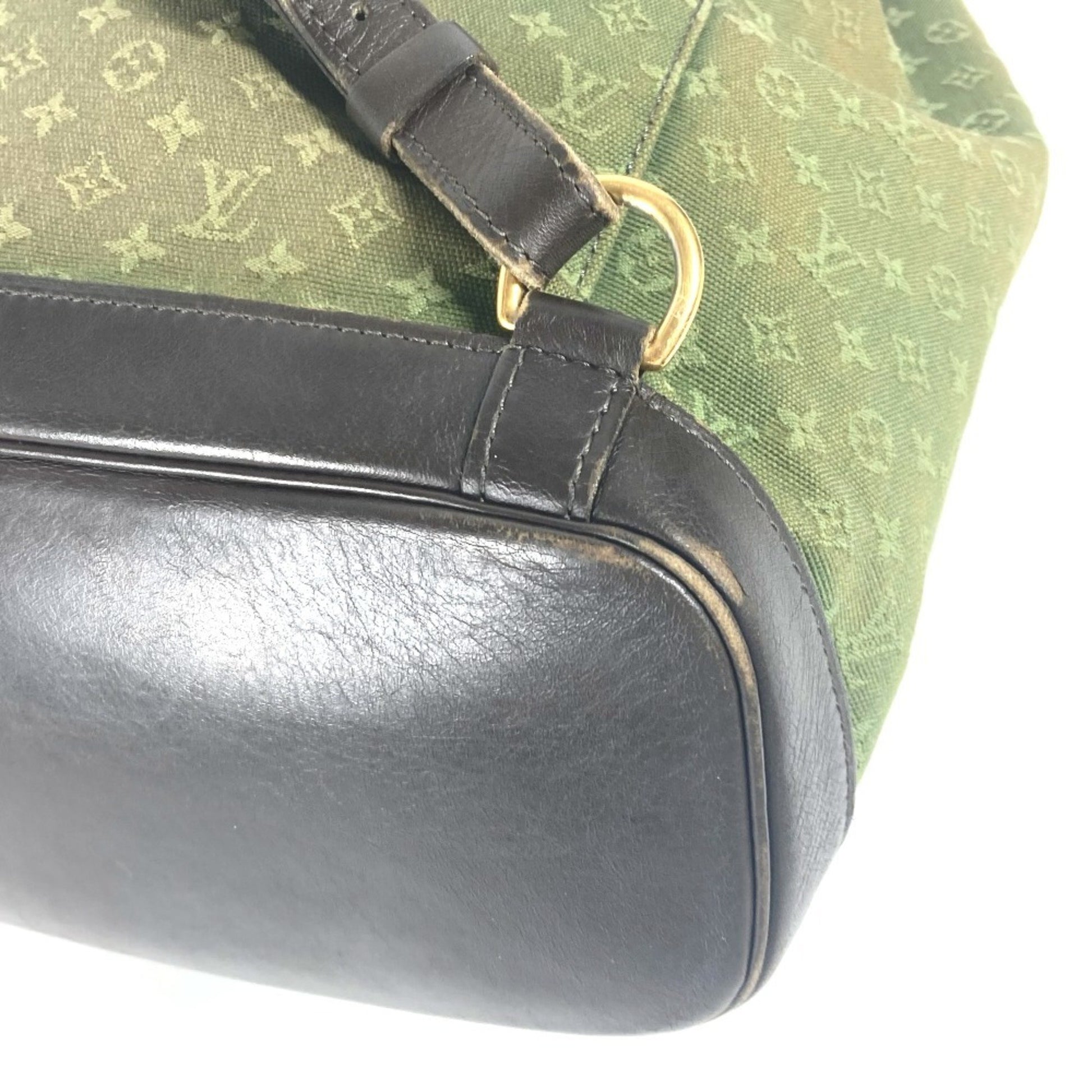 Louis Vuitton Montsouris GM, Khaki, Canvas, backpack