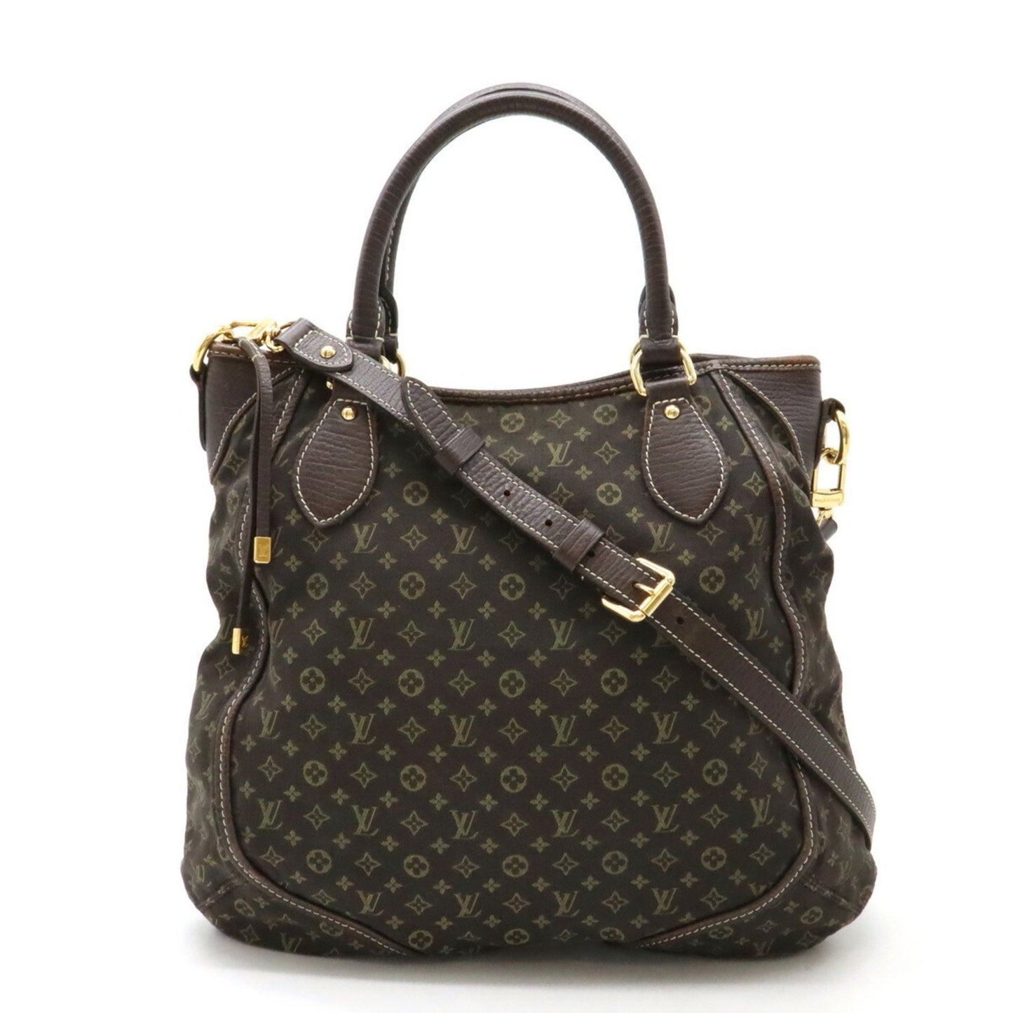 Louis Vuitton Angèle, Brown, Canvas, tote