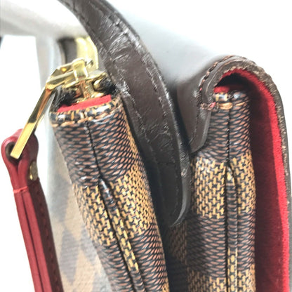 Louis Vuitton Twice, Brown, Canvas, shoulder