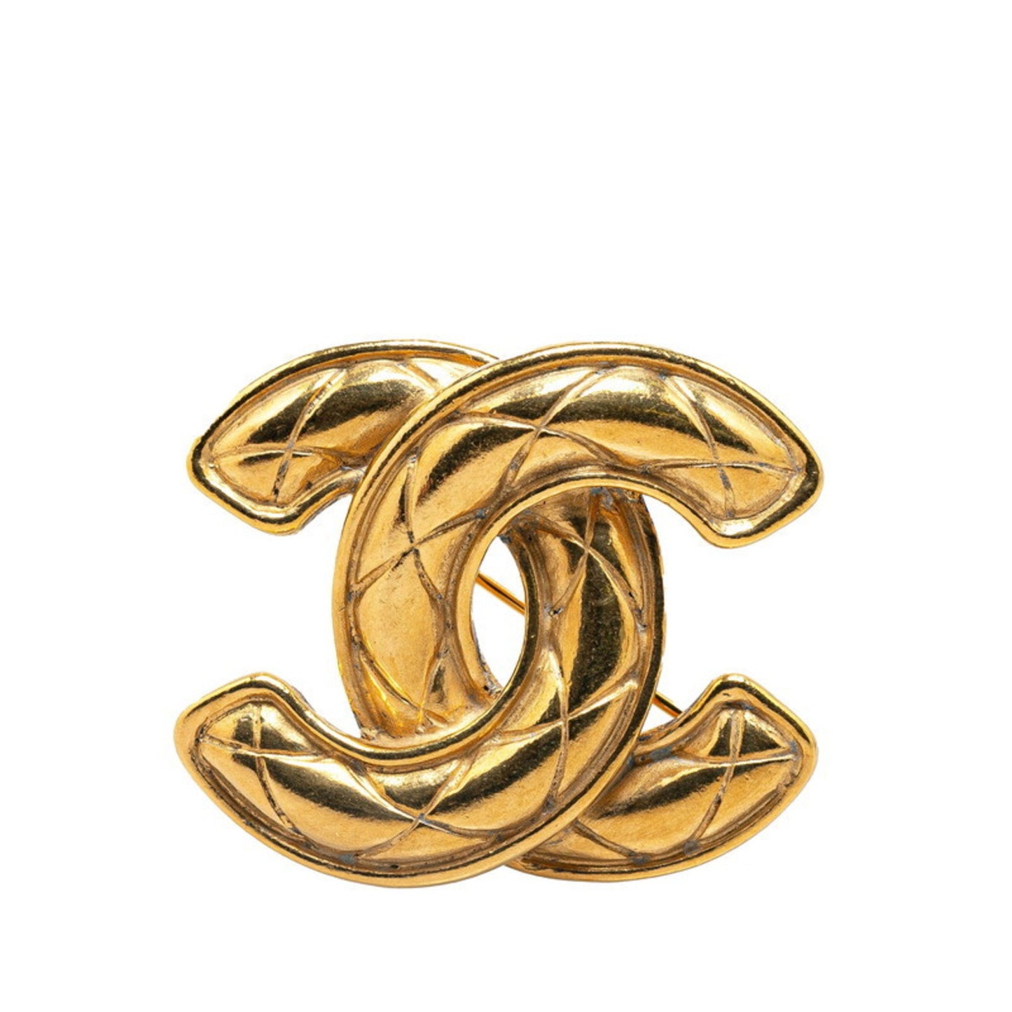 Chanel Coco Mark, Gold, Gold Plated, brooch