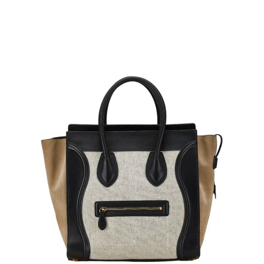 Céline Luggage, Multicolour, Canvas, handbag