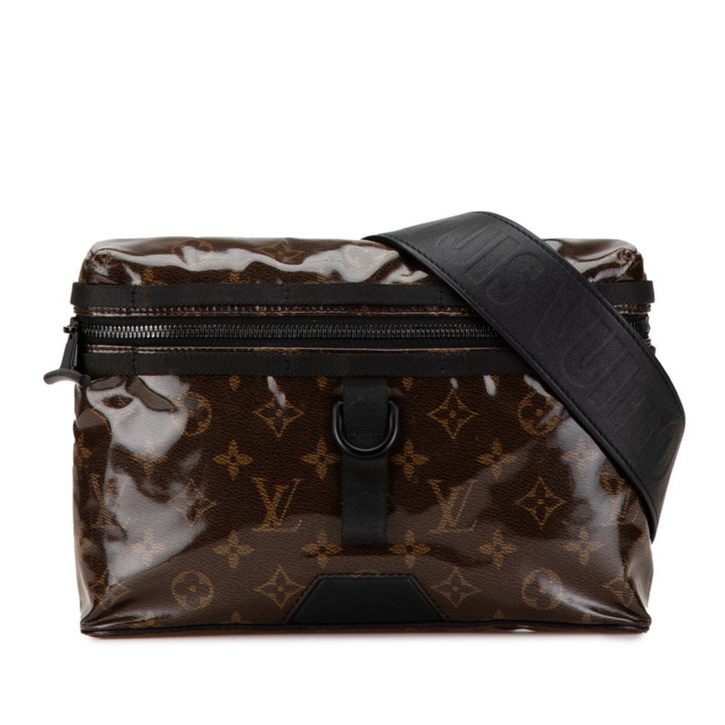 Louis Vuitton Messenger, Brown, Canvas, shoulder