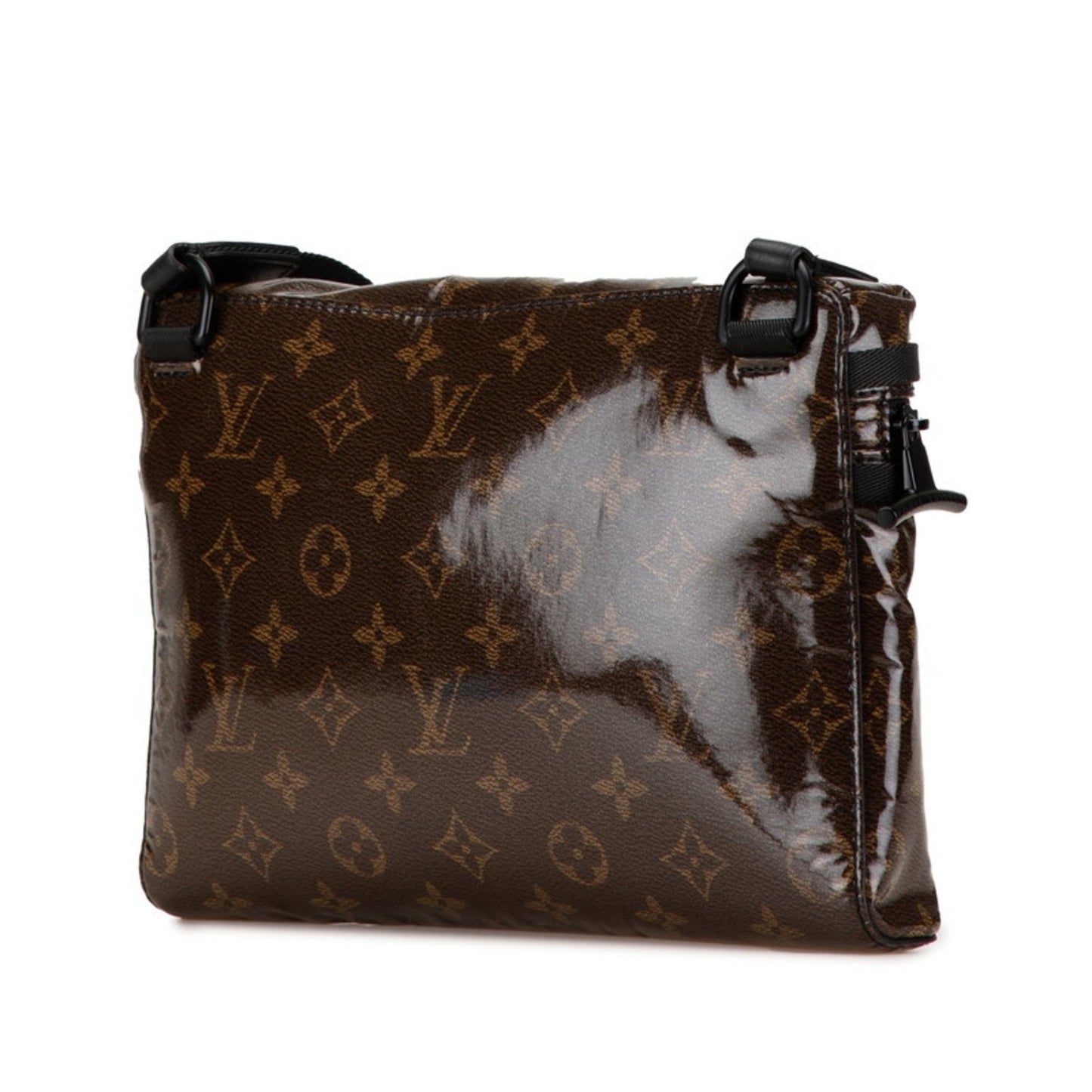 Louis Vuitton Messenger, Brown, Canvas, shoulder