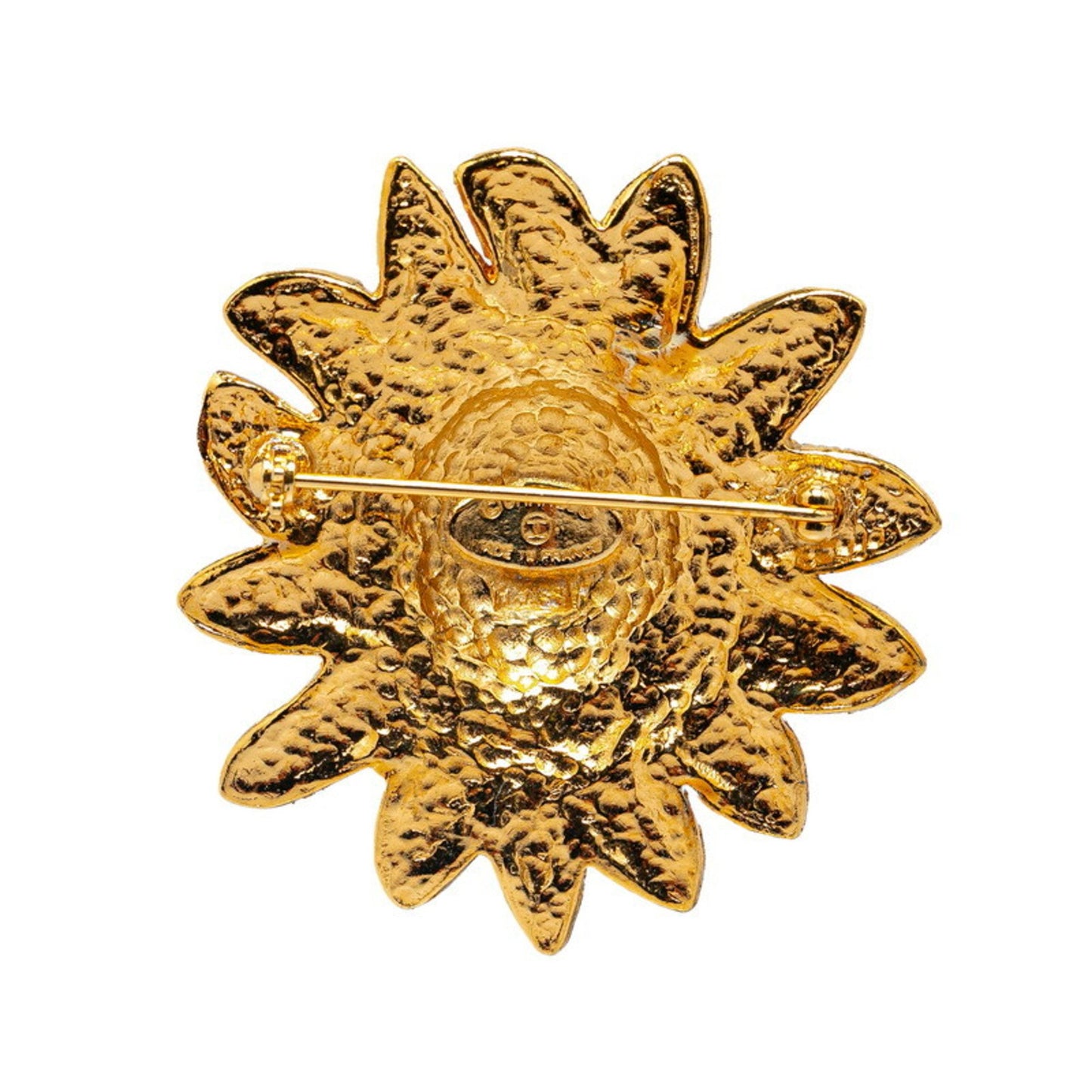 Chanel Medaillon, Gold, Gold Plated, brooch