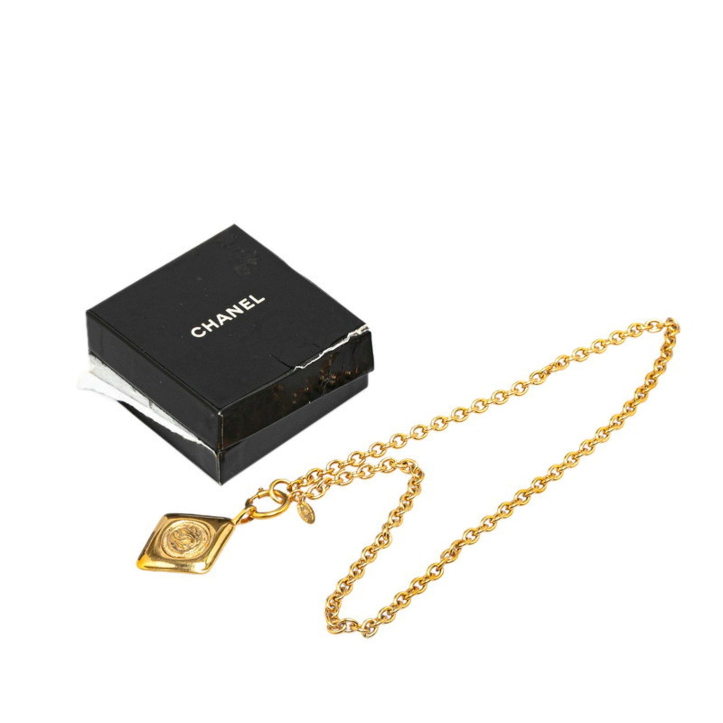 Chanel Coco Mark, Gold, Gold Plated, necklace