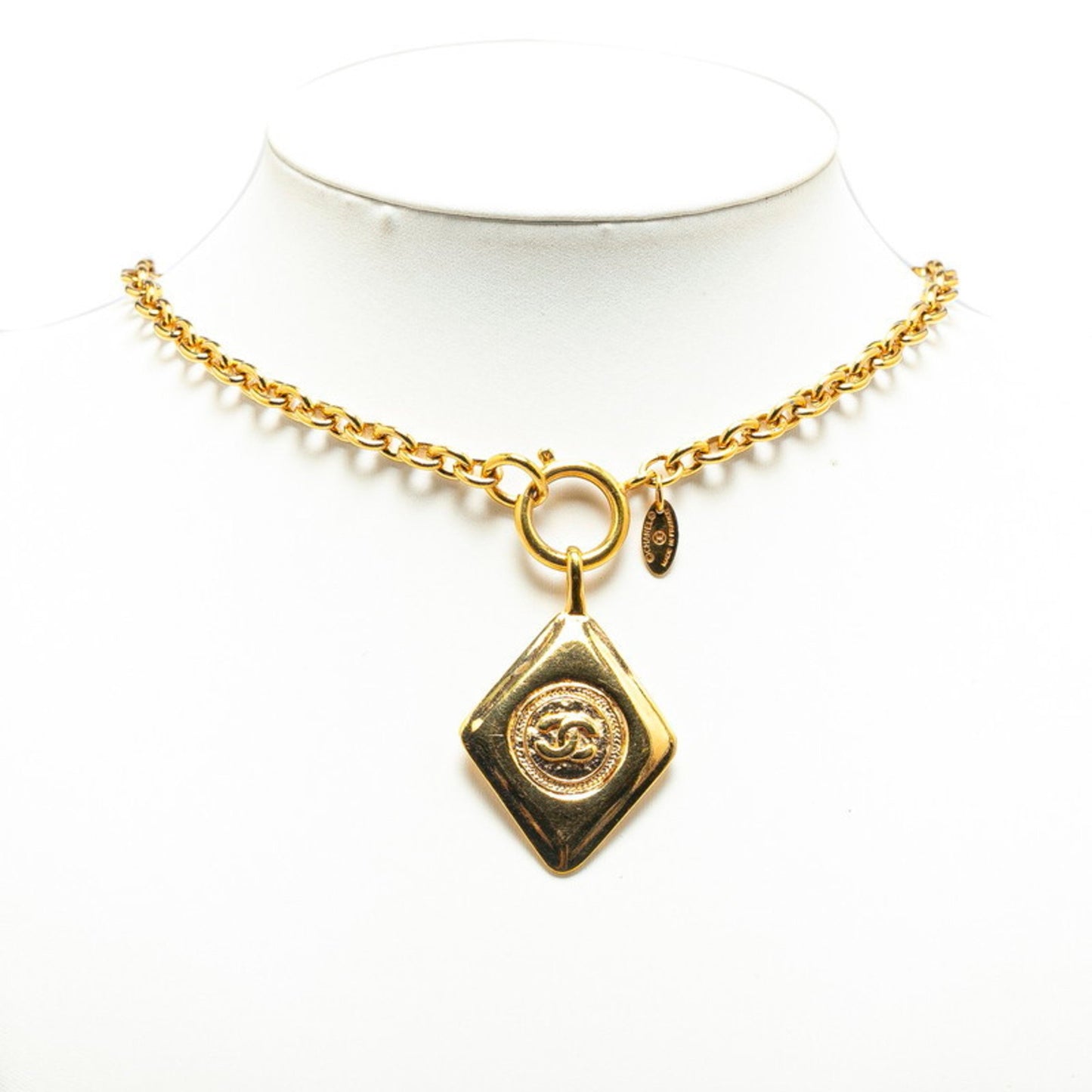 Chanel Coco Mark, Gold, Gold Plated, necklace