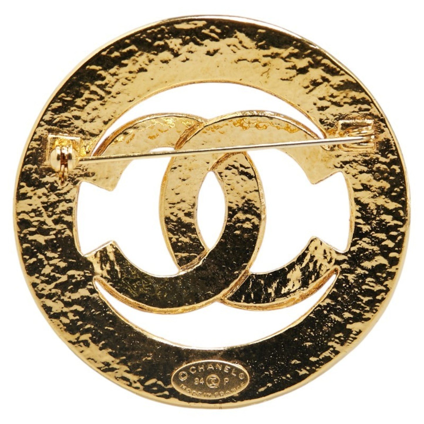 Chanel Coco Mark, Gold, Gold Plated, brooch