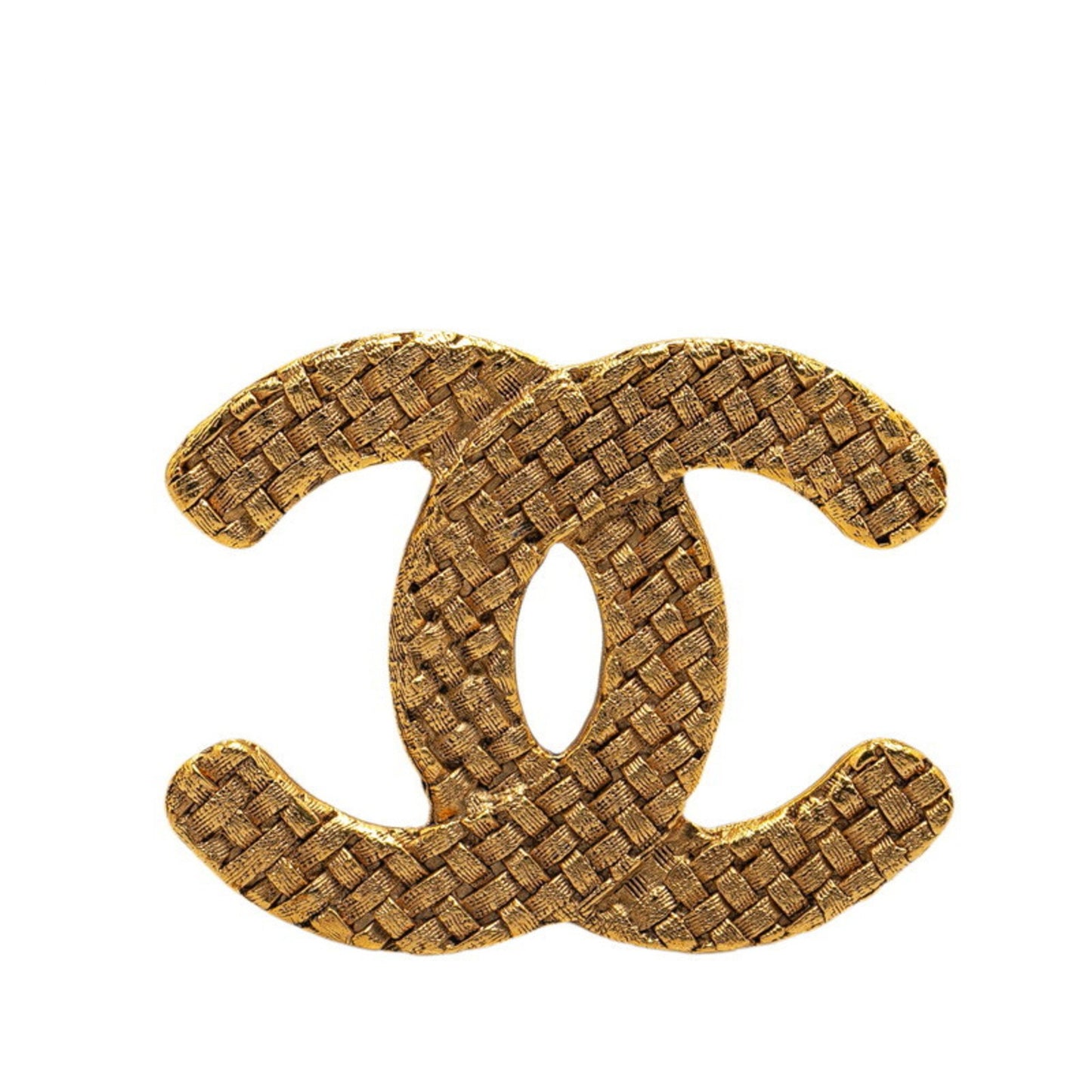 Chanel Coco Mark, Gold, Gold Plated, brooch