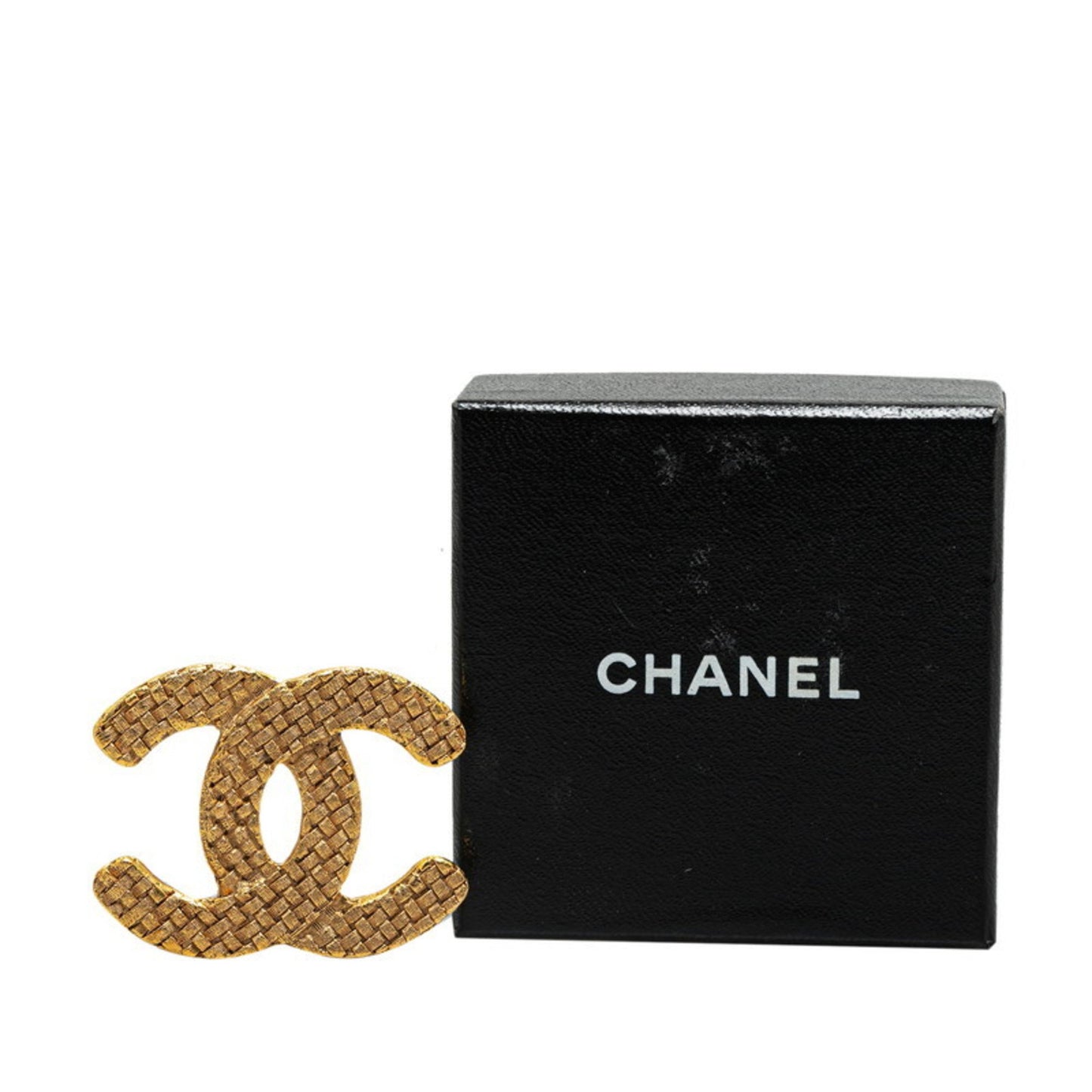 Chanel Coco Mark, Gold, Gold Plated, brooch