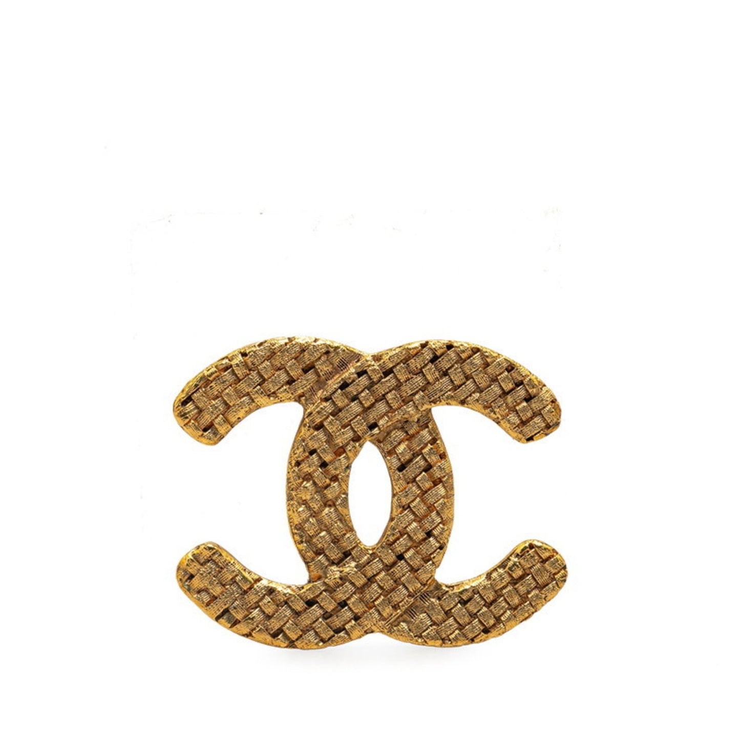 Chanel Coco Mark, Gold, Gold Plated, brooch